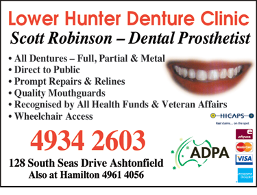 Lower Hunter Denture Clinic - Dentists Australia 1