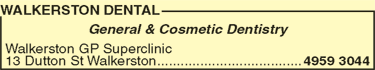 Walkerston Dental - Dentists Australia 2